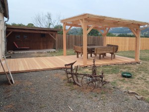 terrasse bois douglas