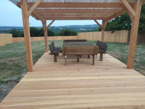 pergolas + terrasse bois douglas
